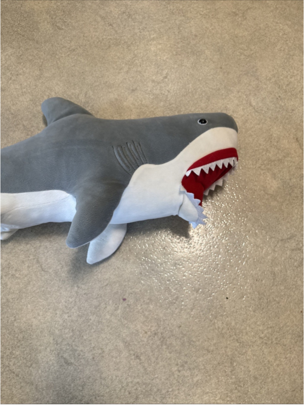 Melissa And Doug Giant Stuffed SHARK Plush Animal 42” Pillow Fish - Picture 3 of 6